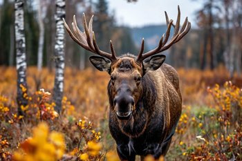 На М-12 «Восток» мотоциклист погиб, столкнувшись с лосем