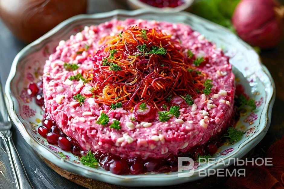 Жители ПФО должны работать на сельдь под шубой почти час