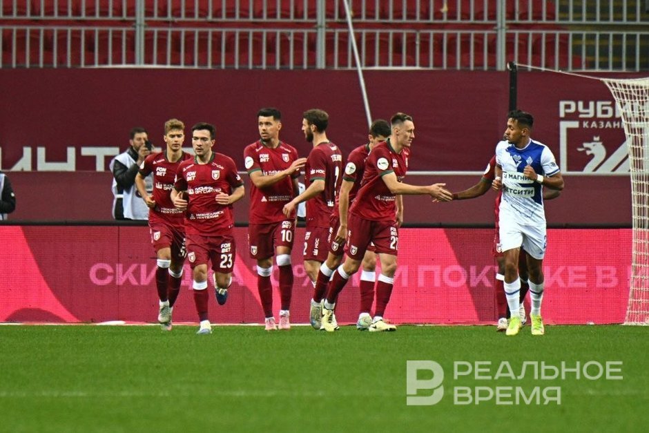 «Рубин» победил махачкалинское «Динамо» в матче РПЛ