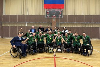 «Крылья Барса» — чемпионы России по баскетболу на колясках