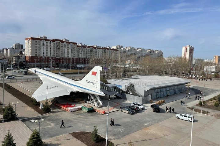 В Казани проведут капитальный ремонт подсветки самолета ТУ-144 за 2 млн рублей