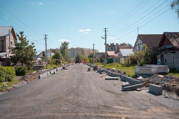 В ЖМ «Сухая Река» капитально отремонтировали две улицы