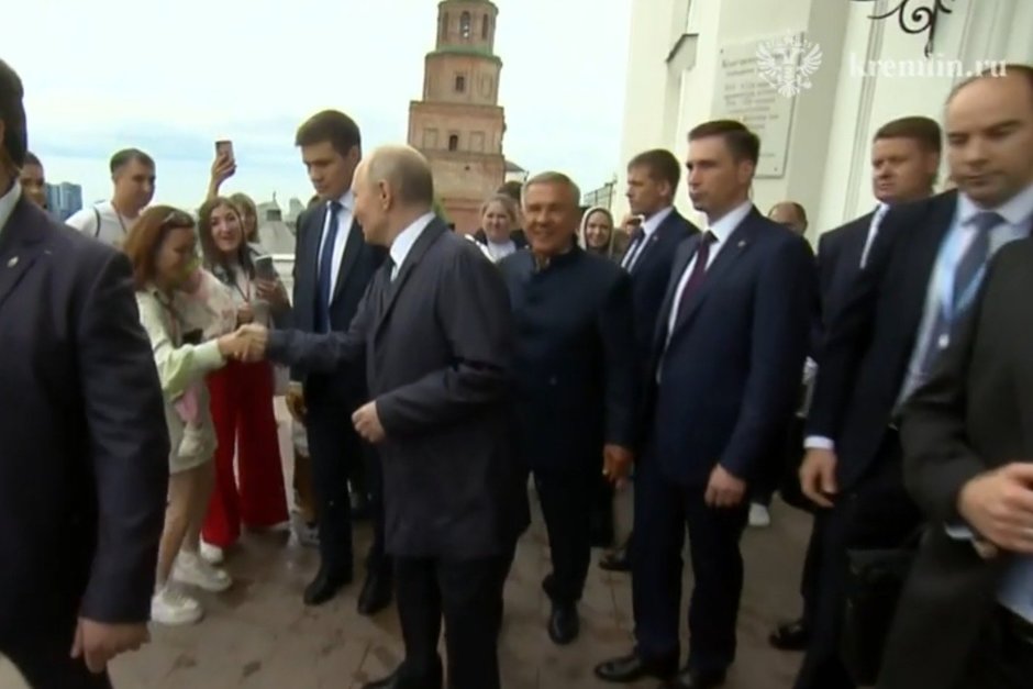 Путин посетил Казанский кремль перед встречами на саммите Россия — АСЕАН