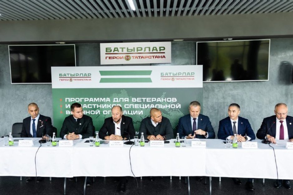 В Татарстане открыли проект «Батырлар. Герои Татарстана» для ветеранов СВО