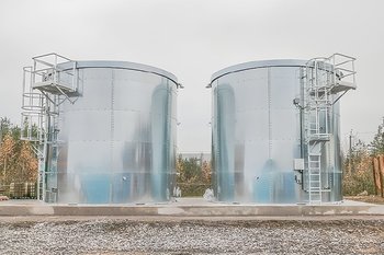 Пожарные емкости FLAMAX установлены в Зеленодольске