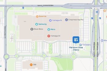 В Казани остановку «Магазин IKEA» переименуют в «ТЦ «Мега»