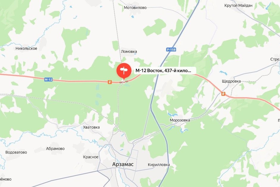 На трассе М-12 снова закрыли движение в сторону Казани