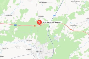 На трассе М-12 снова закрыли движение в сторону Казани