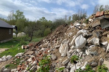 В Авиастроительном районе обнаружили незаконную свалку