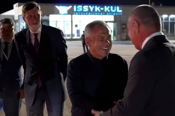 Минниханов прибыл в Кыргызстан для участия в VII Кыргызско-Российском экономическом форуме