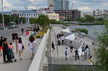 Третий этап благоустройства набережной Кабана заморозили из-за нехватки денег