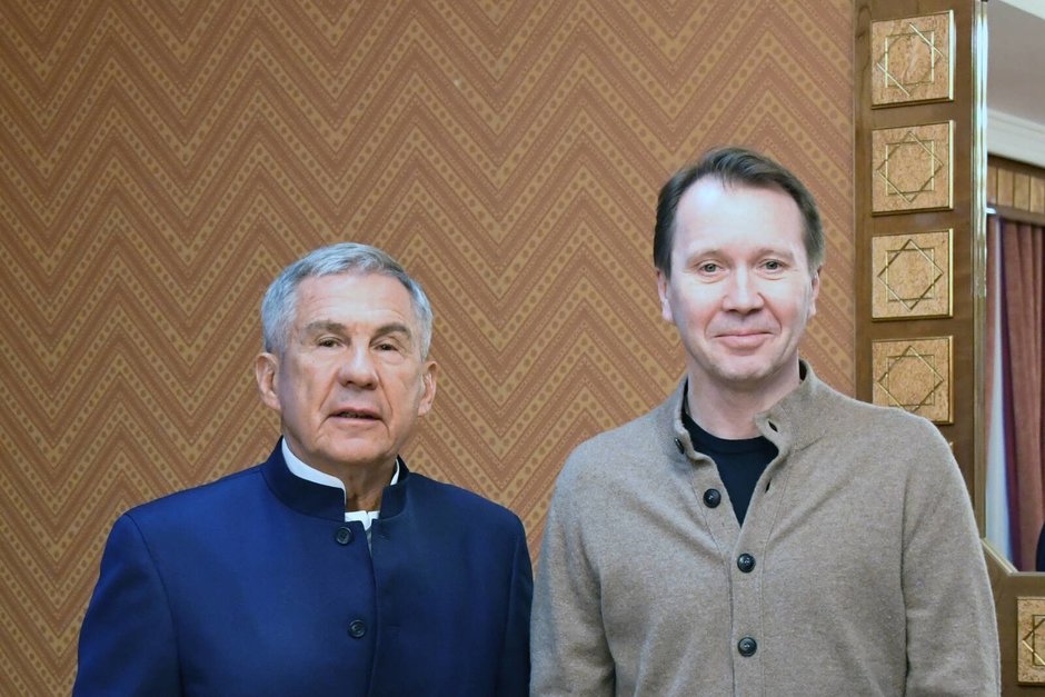 Минниханов встретился с Евгением Мироновым