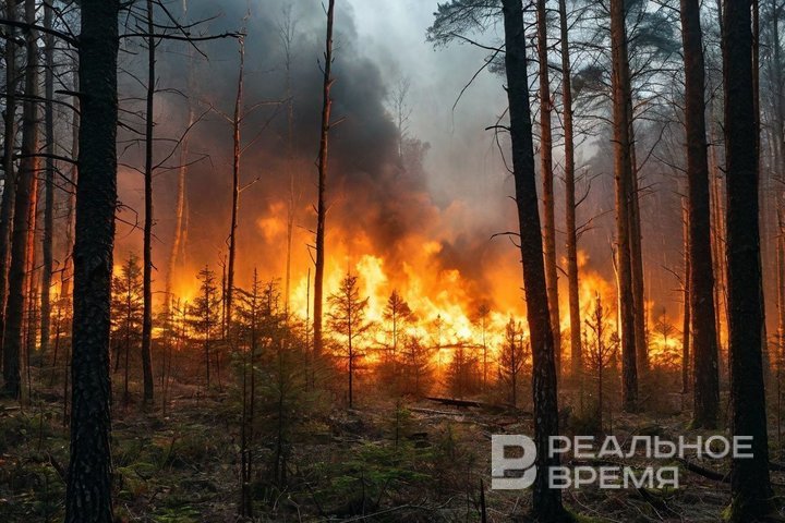 В России за сутки потушено девять пожаров