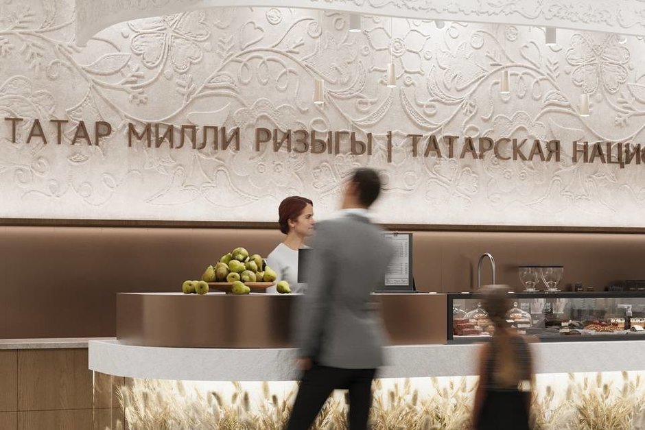 Появились эскизы фудкорта, который появится в казанском ЦУМе после реновации