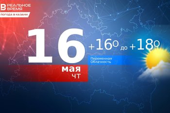 Сегодня в Казани температура поднимется до 18 градусов