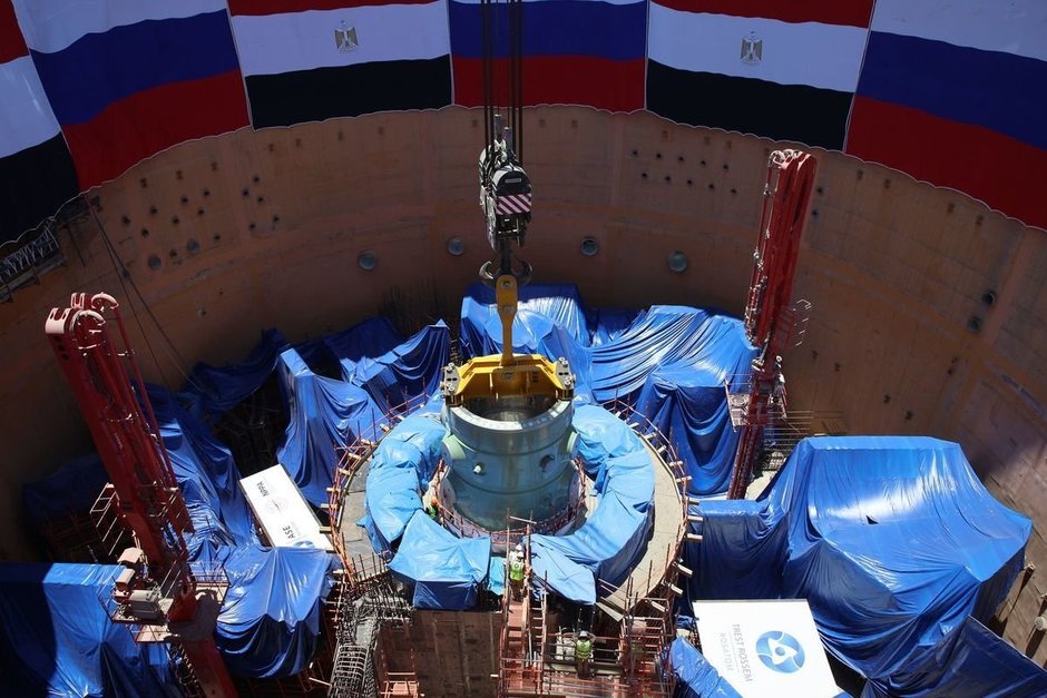 «Росатом» назвал сроки поставки ядерного топлива и запуска первой АЭС в Египте