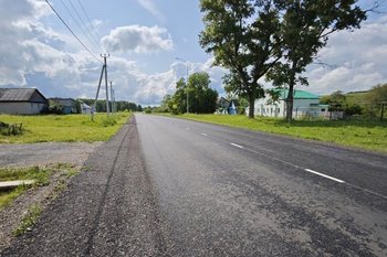 В Татарстане завершен ремонт участка дороги в Елабужском районе за 55,8 млн рублей