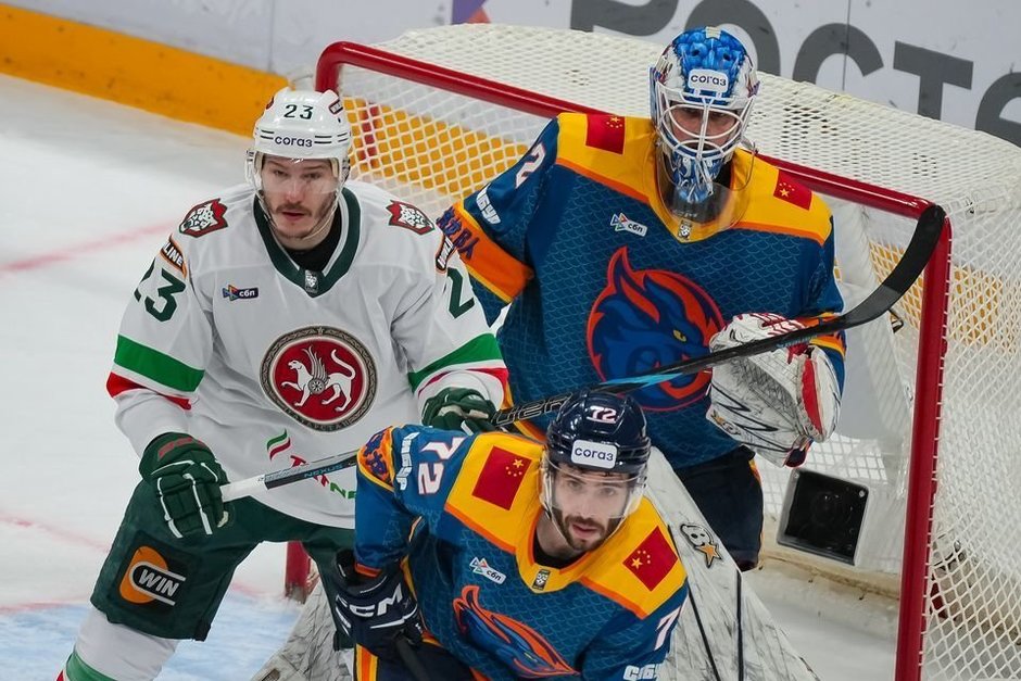 «Ак Барс» одержал победу над «Шанхайскими Драконами» в Санкт-Петербурге