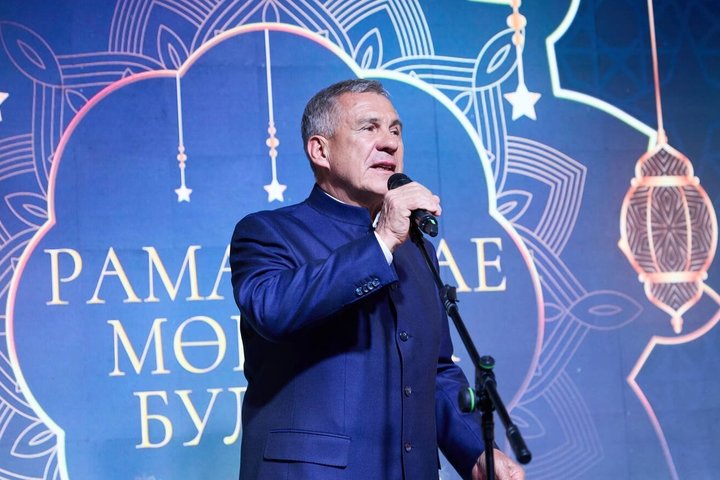 Минниханов посетил благотворительный ифтар в Москве