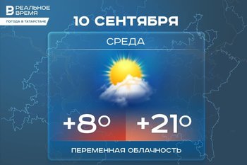 Сегодня в Татарстане ожидается до +21 градуса