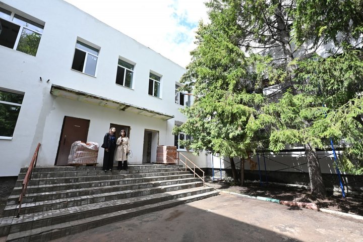 Капремонт детского сада №302 в Казани выполнен более чем наполовину