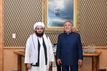 Раис Татарстана встретился с послом Афганистана