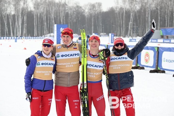 Сборная Татарстана выиграла смешанную эстафету в рамках чемпионата России по лыжам — 2025