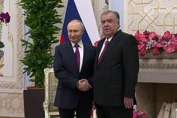 Владимир Путин и Эмомали Рахмон провели переговоры в столице Таджикистана