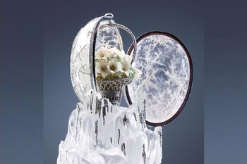 «Зимнее яйцо» Фаберже продали за $25,7 млн