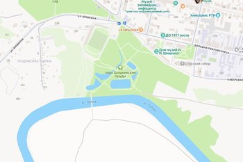 В Елабуге частично оказалась подтоплена набережная парка «Шишкинские пруды»