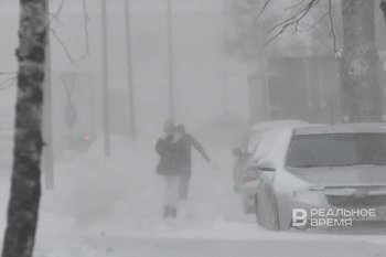 В Татарстане ввели план «Буран» из-за сложных погодных условий