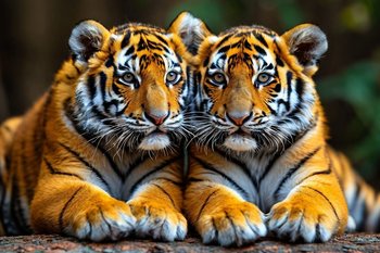 В Казанском зооботсаду появились два амурских тигренка