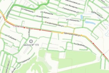 Из-за ДТП жители казанских поселков Салмачи и Куюки встали в пробке