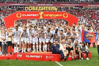 ЦСКА стал чемпионом Суперкубка России, обыграв «Краснодар» в Казани