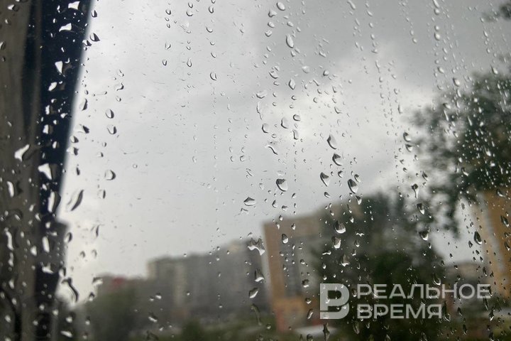 В ночь на 10 августа синоптики Татарстана прогнозируют сильные дожди, ливни и грозы