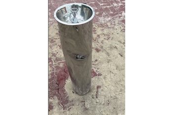 В Альметьевске вандалы уничтожили новый питьевой фонтан