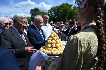 Московский Сабантуй объединил гостей со всей России в «Коломенском»