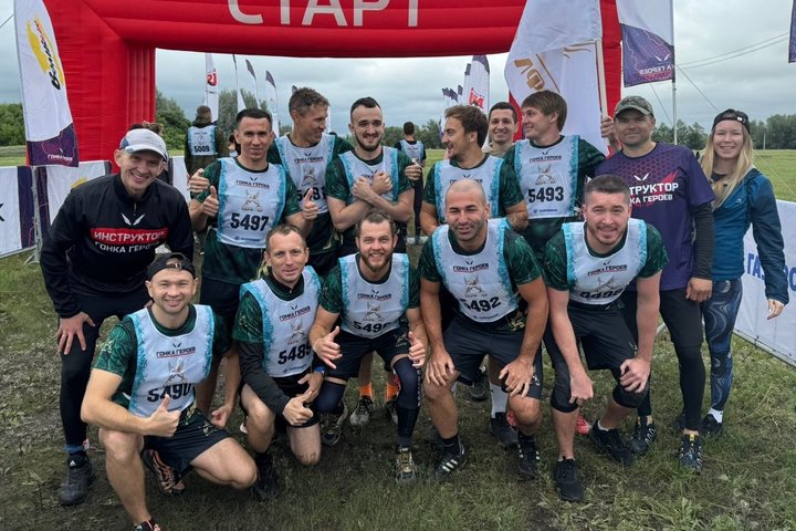 Команда «ТАИФ-НК» с рекордным временем победила на «Гонке героев» в Самаре