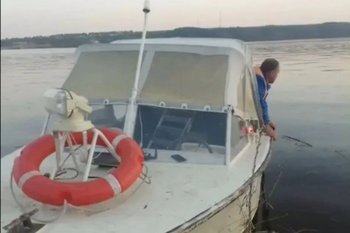 В Казани спасли тонущего мужчину на Волге