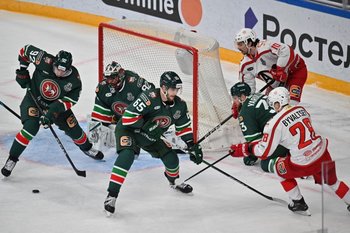 «Автомобилист» повел в серии с «Ак Барсом», победив во втором овертайме