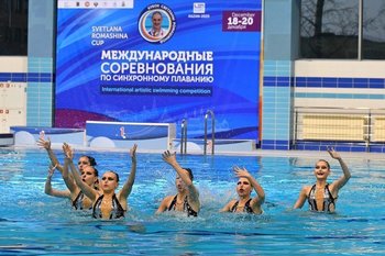 Российские синхронистки завоевали первое золото ЧЕ в Париже