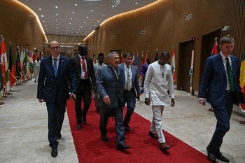 Рустам Минниханов прибыл с рабочим визитом в африканскую Республику Гамбия