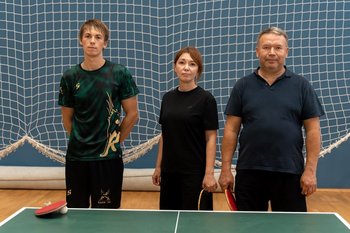 Команда «ТАИФ-НК» приняла участие в городских соревнованиях по настольному теннису
