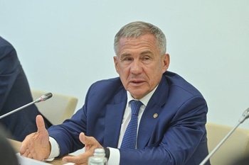 Минниханов открыл новый корпус в Кукморской средней школе №3