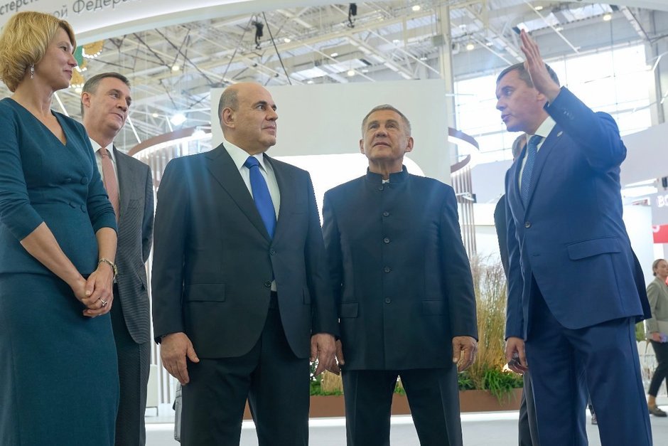 Мишустину презентовали достижения агропромышленного комплекса Татарстана