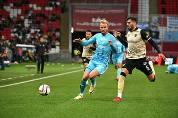 «Рубин» проиграл в Казани «Зениту» в матче Кубка России