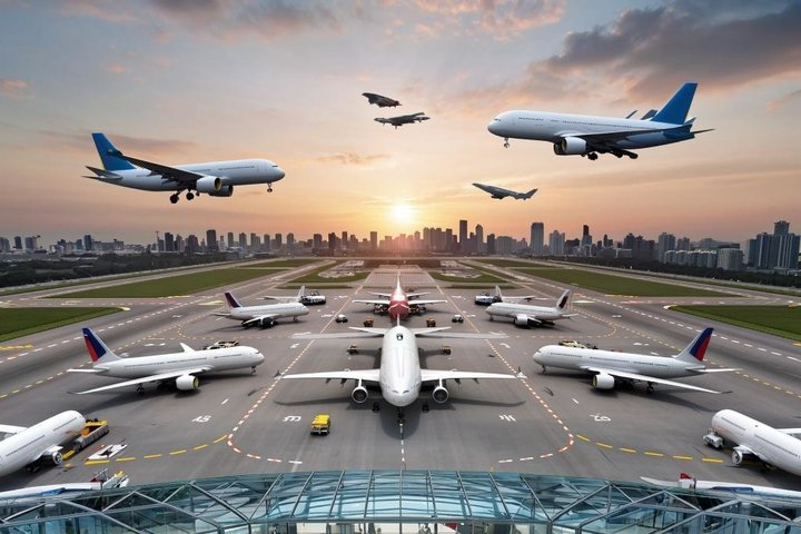 В аэропорту Казани задержаны несколько авиарейсов