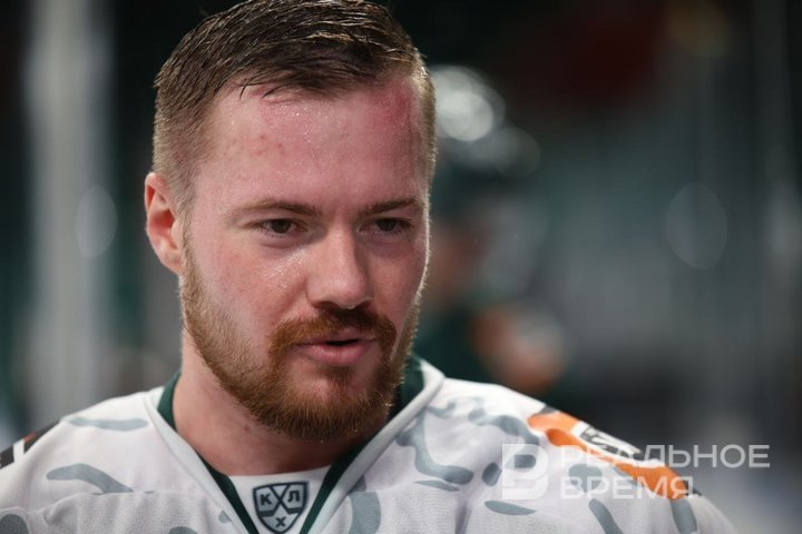 Защитник «Ак Барса» Илья Карпухин рассказал о целях на сезон в КХЛ