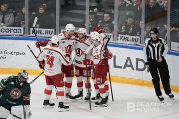 «Автомобилист» обыграл «Ак Барс» в пятом матче серии с «сухим» счетом