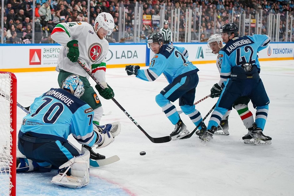 «Ак Барс» сыграет в Новосибирске с «Сибирью» в матче КХЛ